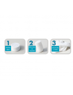 Toallas comprimidas 22x24cm 50ud. 2