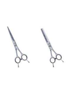 Estuche Sculptor Line Tijeras de corte y esculpir de acero