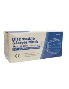 Máscara Quirúrgica Descartable  50 unidades