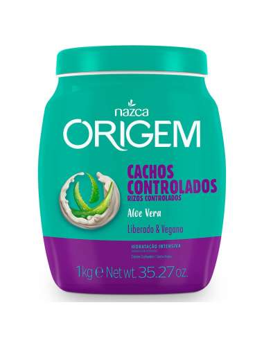 Crema Hidratante Acondicionada Rizos Controlados Vegana 1kg