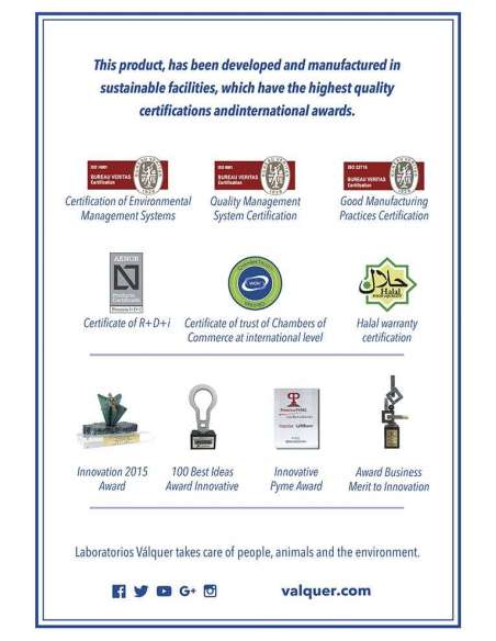 Mascarilla Capilar Glacial Reparación Total Para Cabellos Dañados - 300 Ml. Válquer