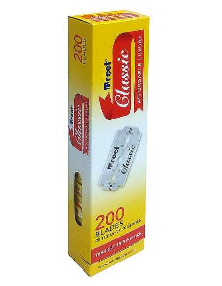 Treet Classic 200 Uds Cuchillas de Afeitar | MM Boutique del Peluquero