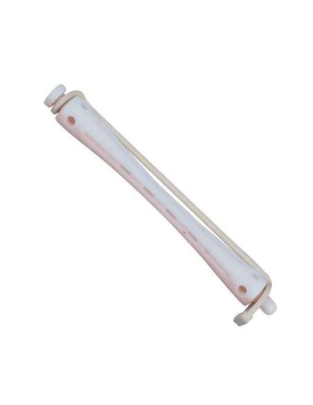 Bigudi Blanco/Rosa (12 uds.)