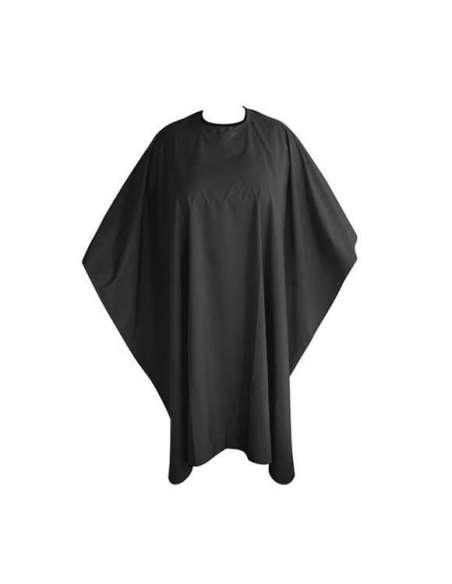 Capa de Corte Negra Basic Hook | MM Boutique del Peluquero