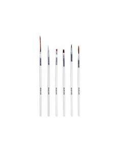 Pack 1 de pinceles para decoración de uñas