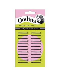 Carton 24 miniclips 2.5cm