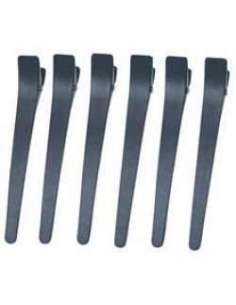 Hair clip negro x 12 uds.
