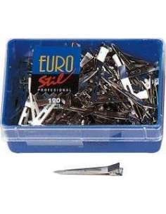 Caja 120 pinzas metal