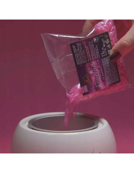 Kit de cera caliente para facial GloWax de ItalWax
