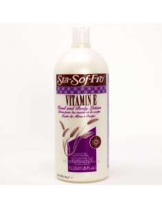 Sta-sof-fro Loción para manos y cuerpo con vitamina E 1000 ml