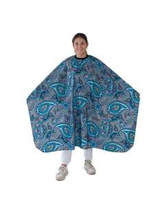 Capa De Corte Cachemire Azul | MM Boutique del Peluquero