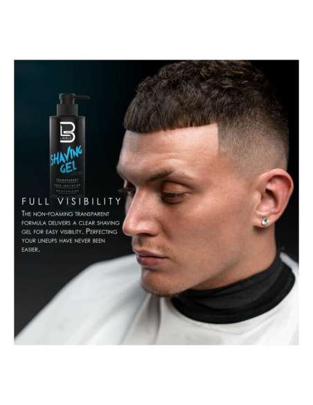 Shaving Gel L3VEL3 ™ gel transparente